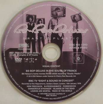 4CD/2DVD/Set di cofanetti Be Bop Deluxe: Drastic Plastic LTD | DLX