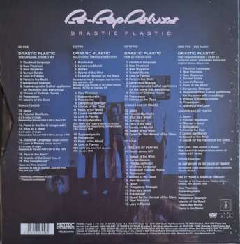 4CD/2DVD/Set di cofanetti Be Bop Deluxe: Drastic Plastic LTD | DLX