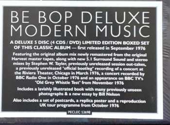 4CD/DVD/Set di cofanetti Be Bop Deluxe: Modern Music LTD