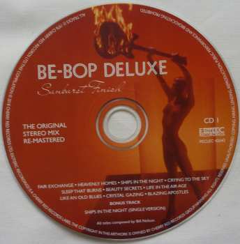 3CD/DVD/Set di cofanetti Be Bop Deluxe: Sunburst Finish LTD | DLX