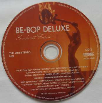 3CD/DVD/Set di cofanetti Be Bop Deluxe: Sunburst Finish LTD | DLX