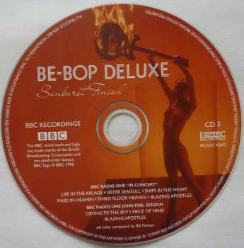 3CD/DVD/Set di cofanetti Be Bop Deluxe: Sunburst Finish LTD | DLX