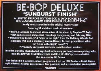 3CD/DVD/Set di cofanetti Be Bop Deluxe: Sunburst Finish LTD | DLX