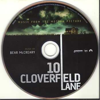 CD Bear McCreary: 10 Cloverfield Lane (Music From The Motion Picture)