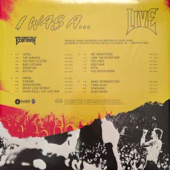 2LP Beartooth: I Was A...Live