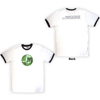 Merce Beastie Boys: The Beastie Boys Unisex Ringer T-shirt: Record Label (white) (back Print) (small) S