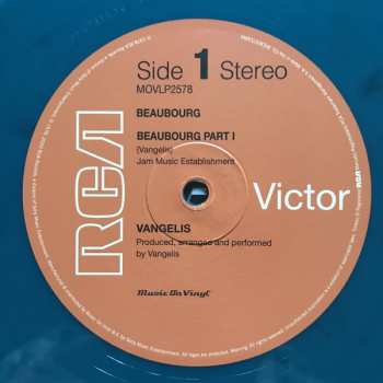 LP Vangelis: Beaubourg LTD | NUM