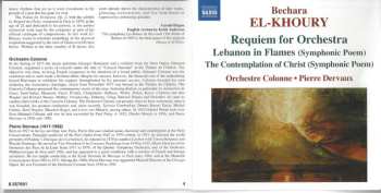 CD Pierre Dervaux: Orchestral Works: Requiem For Orchestra • Lebanon In Flames • The Contemplation Of Christ