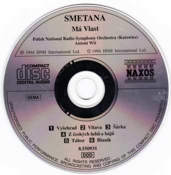 CD Bedřich Smetana: Má Vlast (My Country = Mein Vaterland)