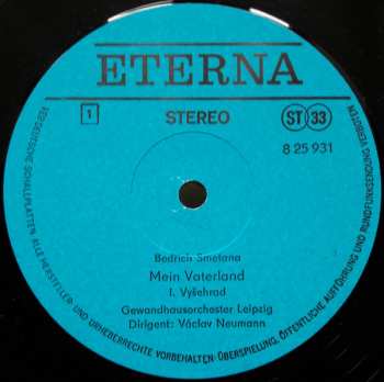 2LP Václav Neumann: Mein Vaterland