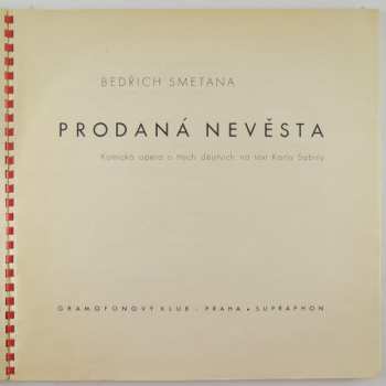 3LP Bedřich Smetana: Prodaná Nevěsta (3xLP+ BOOKLET)