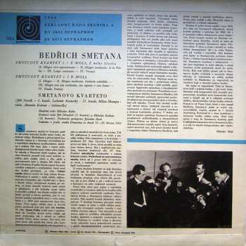 LP Bedřich Smetana: Smyčcové Kvartety (Č. 1 E Moll „Z Mého Života“ / Č. 2 D Moll)