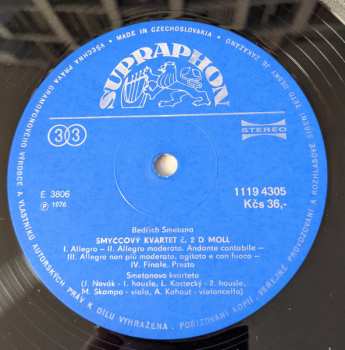 10LP/Set di cofanetti Bedřich Smetana: Souborné Dílo = Complete Works 1