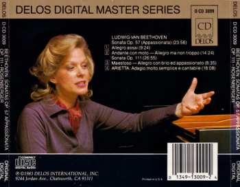 CD Ludwig van Beethoven: Piano Sonata Op. 57 "Appassionata" / Op. 111