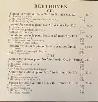3CD/Set di cofanetti Ludwig van Beethoven: Collection Vol.11 :The 10 Sonatas For Violin And Piano . Live Performances Paris, 1962