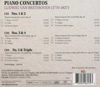 3CD/Set di cofanetti Ludwig van Beethoven: Piano Concertos