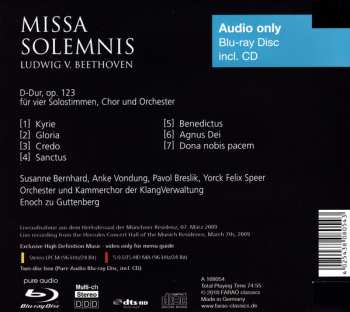 2Blu-ray Ludwig van Beethoven: Missa Solemnis