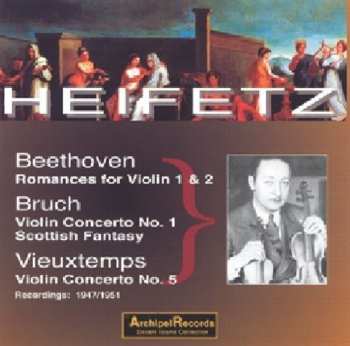 Album Beethoven / Heifetz: Violinkonzerte Und