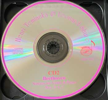3CD/Set di cofanetti Ludwig van Beethoven: 10 Sonatas For Violin & Piano (Live At The Library Of Congress 1946)