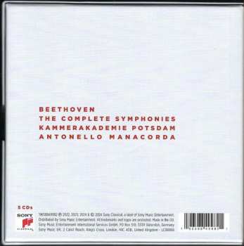5CD/Set di cofanetti Ludwig van Beethoven: The Complete Symphonies