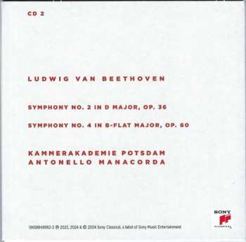 5CD/Set di cofanetti Ludwig van Beethoven: The Complete Symphonies