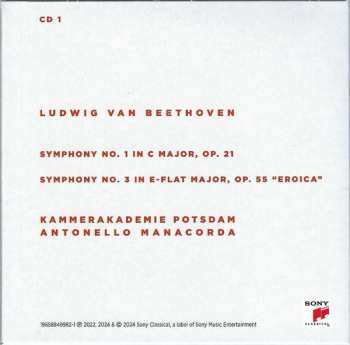 5CD/Set di cofanetti Ludwig van Beethoven: The Complete Symphonies
