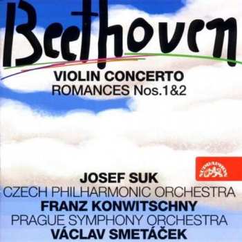 CD The Czech Philharmonic Orchestra: Violin Concerto / Romances Nos. 1 & 2