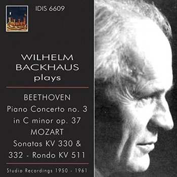 CD Ludwig van Beethoven: Piano Concerto No. 3 In C Minor Op. 37 / Sonatas KV 330 & 332 - Rondo KV 511 (Studio Recordings 1950 - 1961)