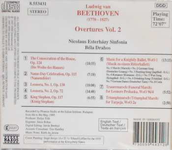 CD Ludwig van Beethoven: Overtures Vol. 2