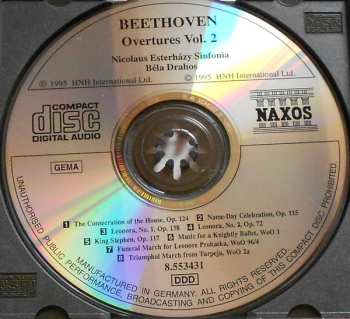 CD Ludwig van Beethoven: Overtures Vol. 2