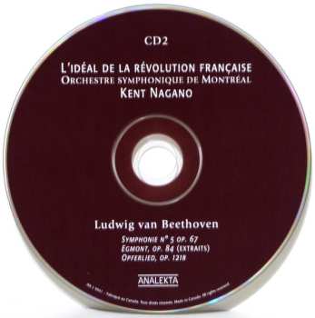 2CD Ludwig van Beethoven: Ideals Of The French Revolution