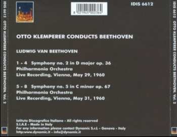 CD Ludwig van Beethoven: Otto Klemperer Conducts Beethoven Vol.2