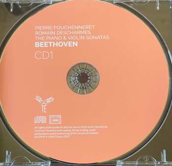 3CD/Set di cofanetti Ludwig van Beethoven: Complete Sonatas For Piano & Violin