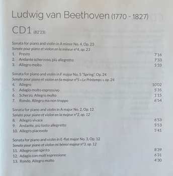 3CD/Set di cofanetti Ludwig van Beethoven: Complete Sonatas For Piano & Violin