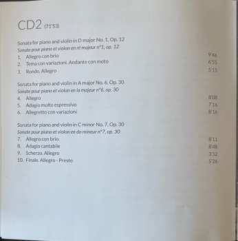 3CD/Set di cofanetti Ludwig van Beethoven: Complete Sonatas For Piano & Violin