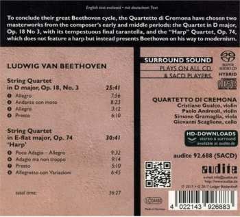 SACD Ludwig van Beethoven: Complete String Quartets Vol. VIII