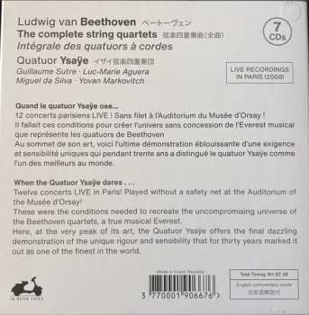 7CD/Set di cofanetti Ludwig van Beethoven: The Complete String Quartets