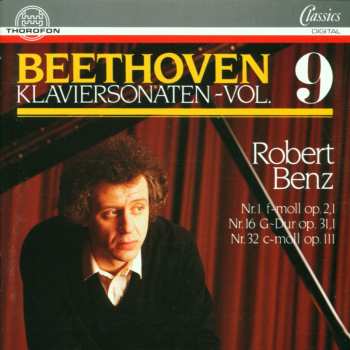 CD Ludwig van Beethoven: Klaviersonaten - Vol. 9: Nr. 1 f-moll Op. 2,1 / Nr. 16 G-Dur Op. 31,1 / Nr. 32 c-moll Op. 111
