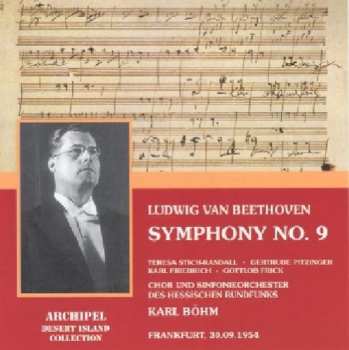 CD Beethoven / Stich-randall / Friedrich / Frick: Symphony 9 In D Minor Op 125