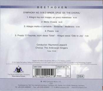 CD Ludwig van Beethoven: Symphony No. 9 In D Minor, Opus 125 "The Choral"