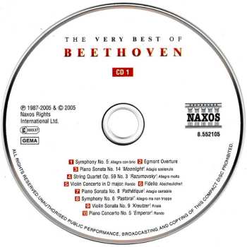 CD Ludwig van Beethoven: The Very Best Of Beethoven