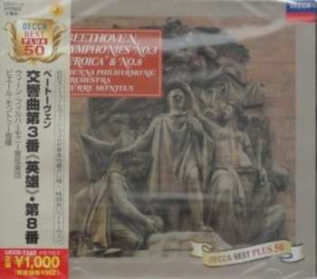 CD Ludwig van Beethoven: Symphonies No.3 "Eroica" & No.8