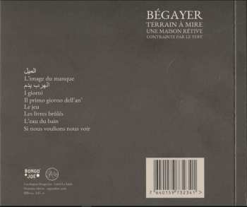 CD Bégayer: Terrain À Mire. Une Maison Rétive. Contrainte Par Le Toit