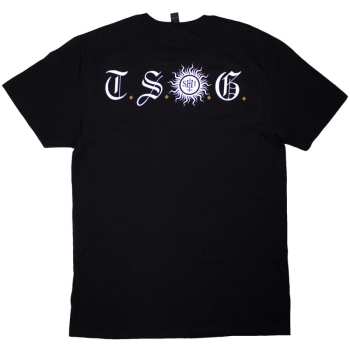 Merce Behemoth: Behemoth Unisex T-shirt: The Shit Ov God Purity Fist (black) (back Print) (small) S