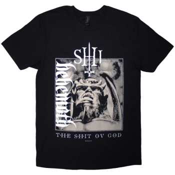Merch Behemoth: Maglietta The Shit Ov God Vertical Logo Behemoth Cover