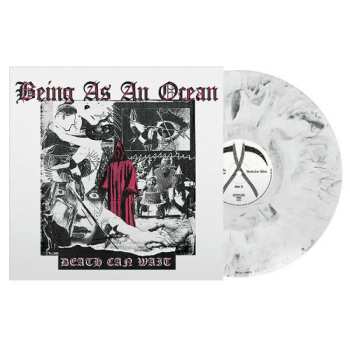 LP Being As An Ocean: Death Can Wait (white/black Marbled Vinyl)