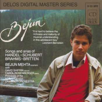 CD The Los Angeles Chamber Orchestra: Songs and arias of Handel Schubert Brahms Britten