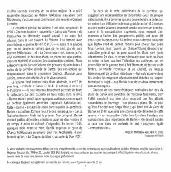CD Béla Bartók: 44 Duos For Two Violins