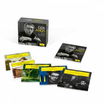 17CD/Set di cofanetti Géza Anda: Complete Deutsche Grammophon Recordings LTD