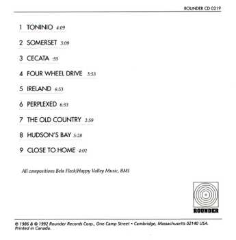 CD Béla Fleck: Inroads